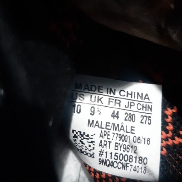 Adidas Yeezy Boost 350 Core Red - Picture 8 of 8